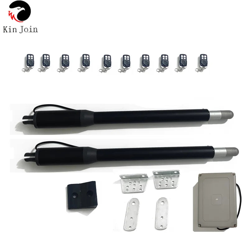 KinJoin Swing gate Automation Kits Swing Door Openers Electric Motor Driver Swing Door Opener For access Control Home Security