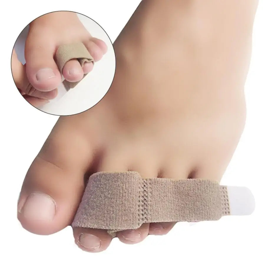 (Pack of 18) 3/6/12/ Toe Finger Straightener Hammer Tape Hallux Valgus Corrector Bandage Toe Separator Splint Wraps Foot Care Supplies