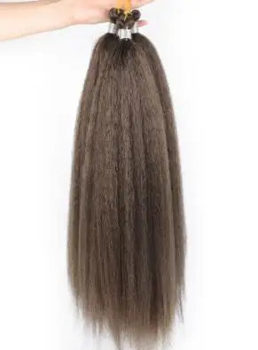 (Pack of 3) Lydia Kinky Straight Bundles Synthetic Hair Extension Freetress Crochet Kanekalon Bulk Jumbo Braiding Afro 10-41Inch Black