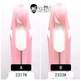 100Cm Long Staight Cosplay Wig HSIU Heat Resistant Synthetic Hair Anime Party wigs 42 color Colourful brand wig cap