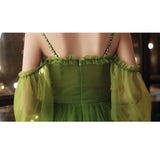 Платье на выпускной Short Graduation Dresses Ruffles Emerald Green vestidos de cocktail sukienki homecoming sukienki koktajlowe