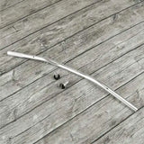 730MM 22MM Vintage Motorcycle Lower Handle bar 6061 Aluminum Alloy Flat low Handle bar tracker scrambler