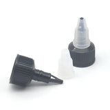 (Pack of 30) 30ml 60ml 100ml 120ml 150ml Plastic Empty Ink Vial Twist Top Black Cap Transparent Clear Bottle Tattooing Accessories