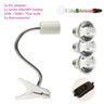 25W UVA&uvb adjust temperature lamps turtle reptile Heat back pet light tortoise calcium solarium aquarium habitat lighting