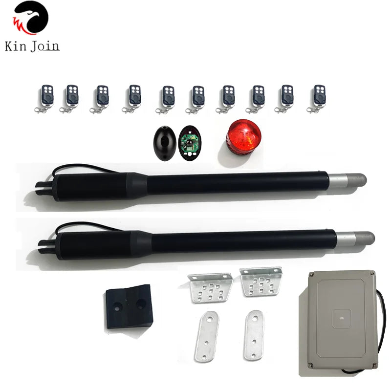 KinJoin Swing gate Automation Kits Swing Door Openers Electric Motor Driver Swing Door Opener For access Control Home Security