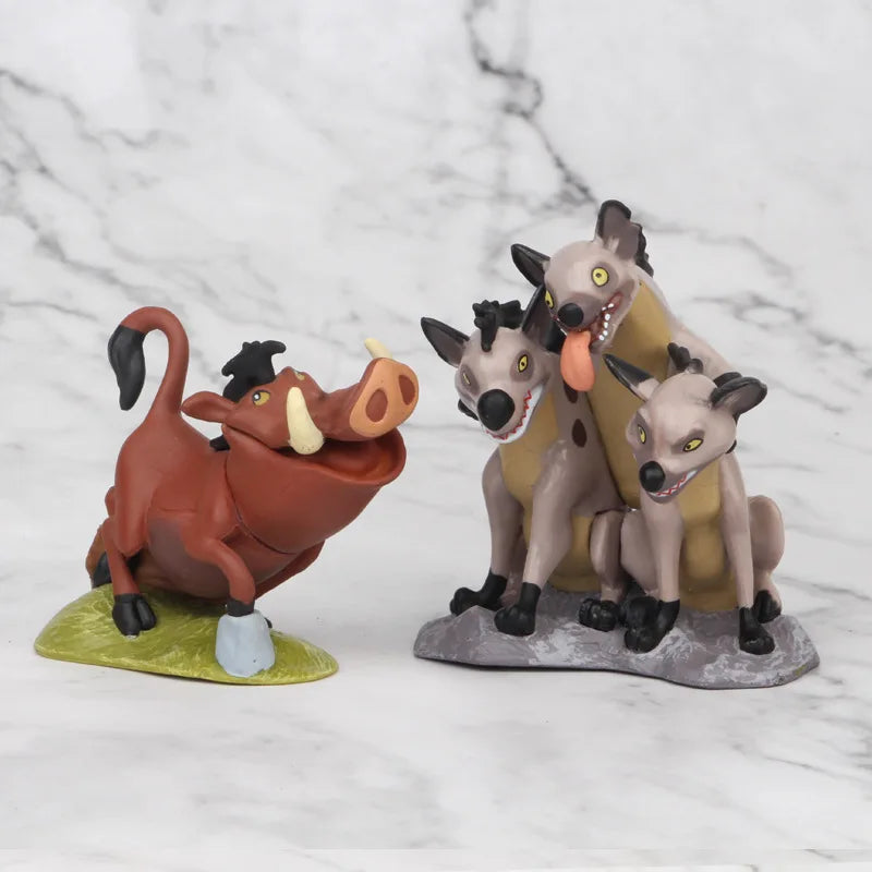 (Pack of 9) /set Anime the Lion King Animal PVC Action Figure Collectible Model Toys for Children