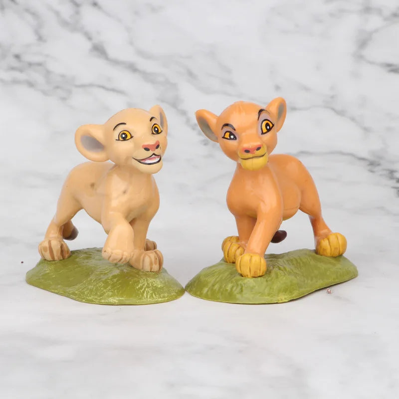 (Pack of 9) /set Anime the Lion King Animal PVC Action Figure Collectible Model Toys for Children