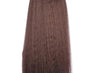 (Pack of 3) Lydia Kinky Straight Bundles Synthetic Hair Extension Freetress Crochet Kanekalon Bulk Jumbo Braiding Afro 10-41Inch Black