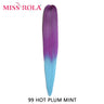 Miss Rola Synthetic 28Inch 100G 2023 New Hair Extension Yaki Straight Jumbo Braiding Hair Pre-Stretched Braid Kanekalon Hair