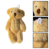 (Pack of 15) /10/ Kawaii Small Bears Plush Soft Toys Pearl Velvet Dolls Gifts Mini Teddy Bear for Key Ring Girl Gift Women Favorite