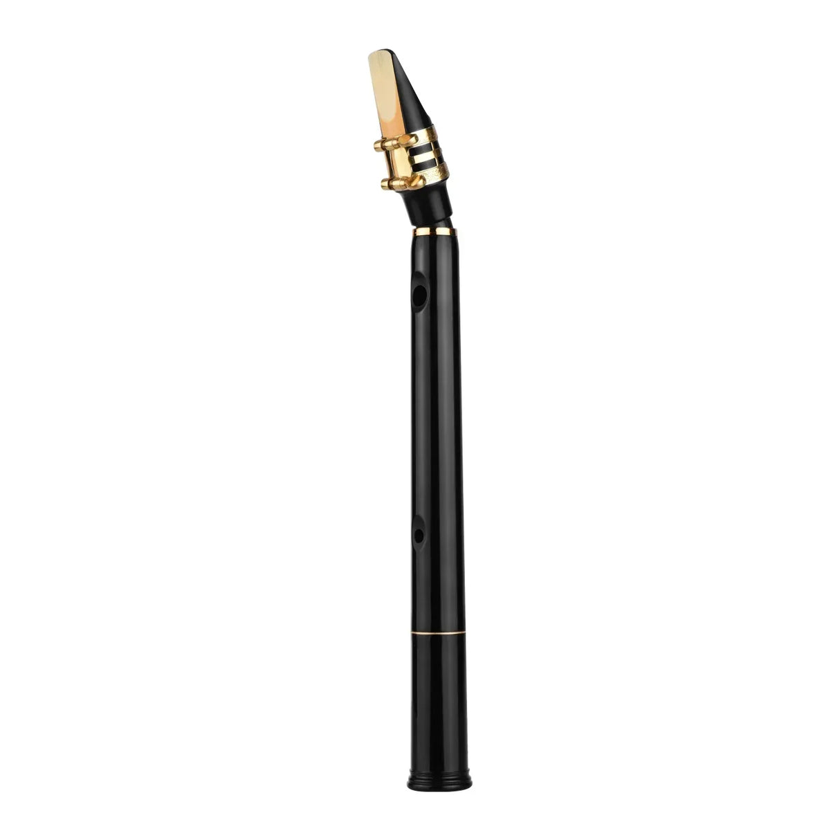 (Pack of 10) HiXing C Key Mini Pocket Saxophone Sax ABS Material Mini Sax & Mouthpieces Reeds Carrying Bag Woodwind Instrument Muslady