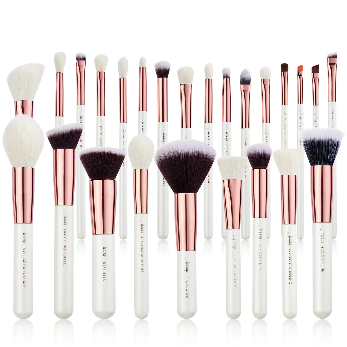 (Pack of 25) Jessup Professional Makeup Brushes Set, Makeup Brush Foundation Powder Eyeshadow Liner Highlighter Make Up Tools Kit T215