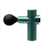 LCD Intelligent Frequency Control Mini Fascia Gun Mini Portable USB Body Massager Electric Neck Membrane Gun Massage to relax