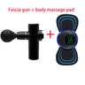 LCD Intelligent Frequency Control Mini Fascia Gun Mini Portable USB Body Massager Electric Neck Membrane Gun Massage to relax