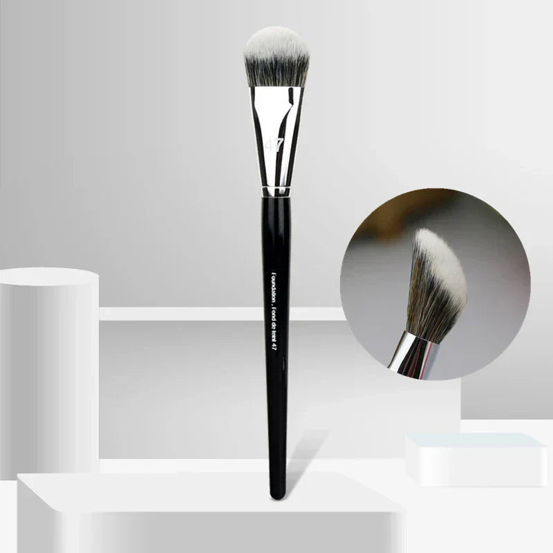 LOYBJ Professional Foundation Brush 47 Broom Head Liquid Foundation Shadow Concealer Brushes Women Face Base Makeup Beauty Tools