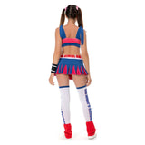 Lollipop Chainsaw Costume Juliet Starling Cosplay Costume Uniform Girls Adult Women Dress Top Party Halloween Cosplay Costumes