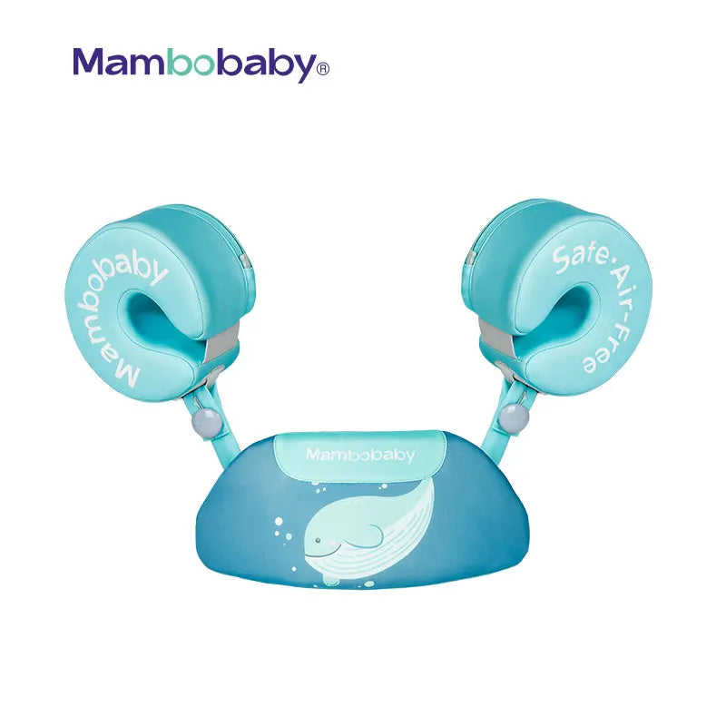 Mambobaby Baby Float Swimming Ring Aid Vest With Arm Wings Swimming Floats Swim Trainer Non-Inflatable Buoy For Beach Pool
