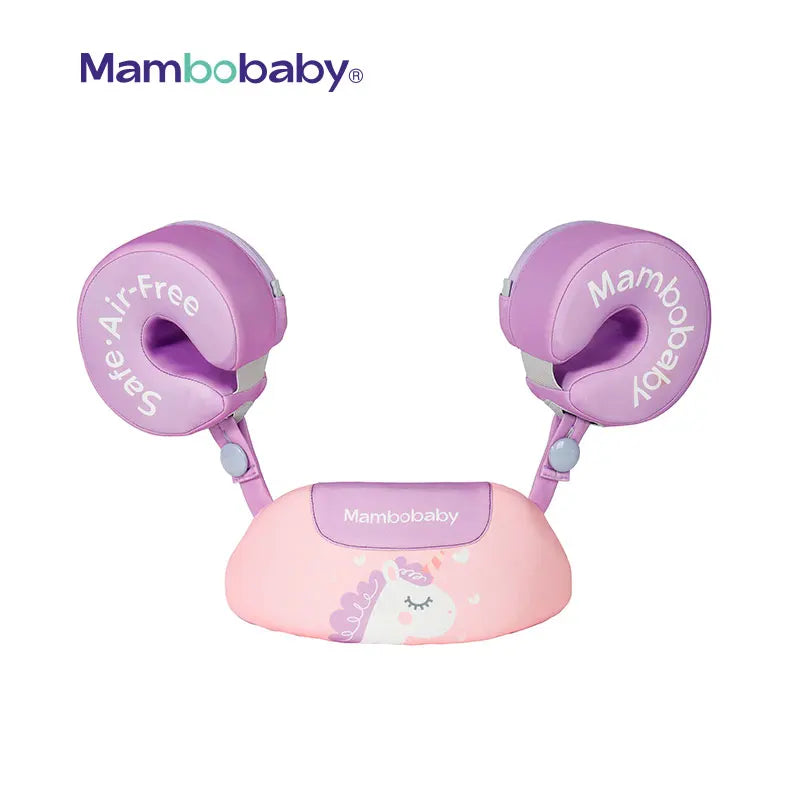 Mambobaby Baby Float Swimming Ring Aid Vest With Arm Wings Swimming Floats Swim Trainer Non-Inflatable Buoy For Beach Pool