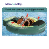 Mambobaby Baby Swimming Float With Sunshade For Infant Non-Inflatable Pool Accessories Outdoor Summer Play Water Games Floater