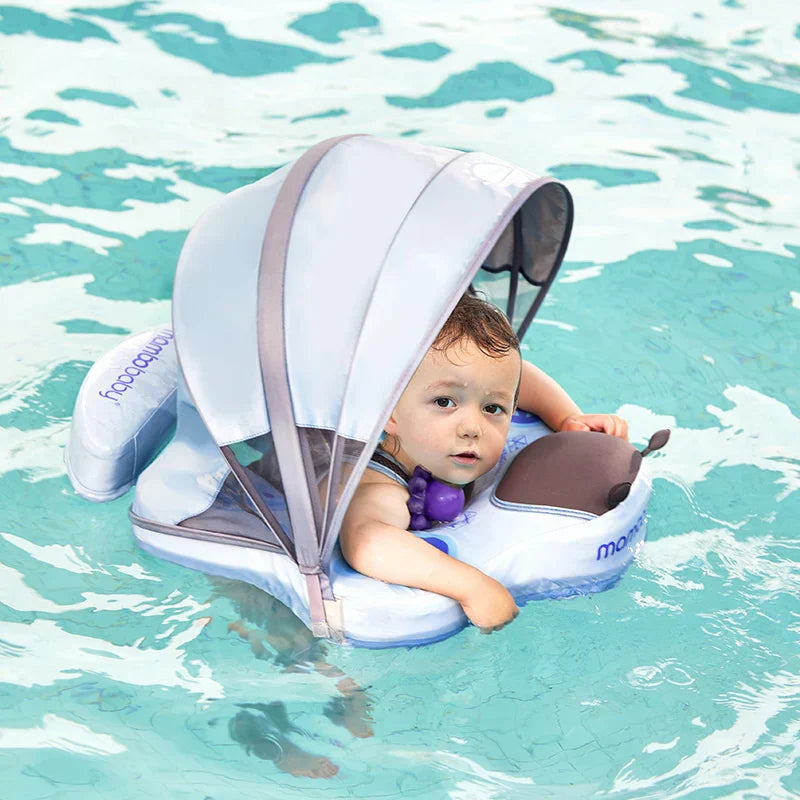 Mambobaby New Baby Float Swimming Rings Swim Floats Infant Floater Pool Accessories Toddler Toys Swim Trainer Non-Inflatable