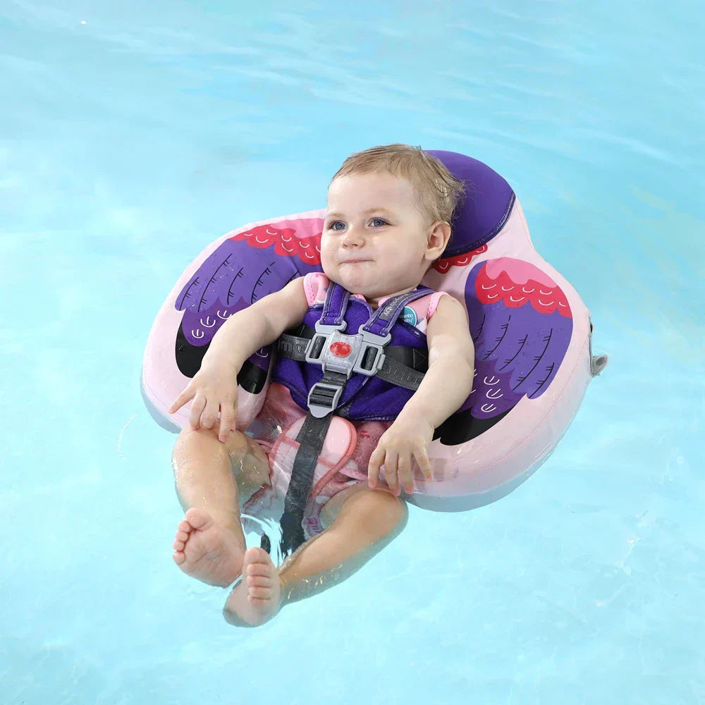 Mambobaby New Baby Float Swimming Rings Swim Floats Infant Floater Pool Accessories Toddler Toys Swim Trainer Non-Inflatable