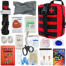Military IFAK Trauma Survival Kit First Aid Medical Pouch Emergency Survival Gear and Equipment with Molle Car Travel Hiking