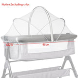 Mosquito Net for Baby Bed Four Seasons Universal Newborn Baby Removable Portable Ventilate Foldable Encrypted Crib Protectors