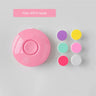 New Baby Electric Nail Trimmer USB Charging Kids Infant Cutter Nail Care Adult Manicure Clipper Scissors with 6 Replacement Pads