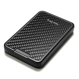 NewBring Card Holder RFID Blocking Sliding Wallet Card Holder Plastic Card Money Purse Carbon Fiber For Men Women Male Female
