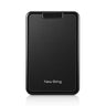 NewBring Card Holder RFID Blocking Sliding Wallet Card Holder Plastic Card Money Purse Carbon Fiber For Men Women Male Female