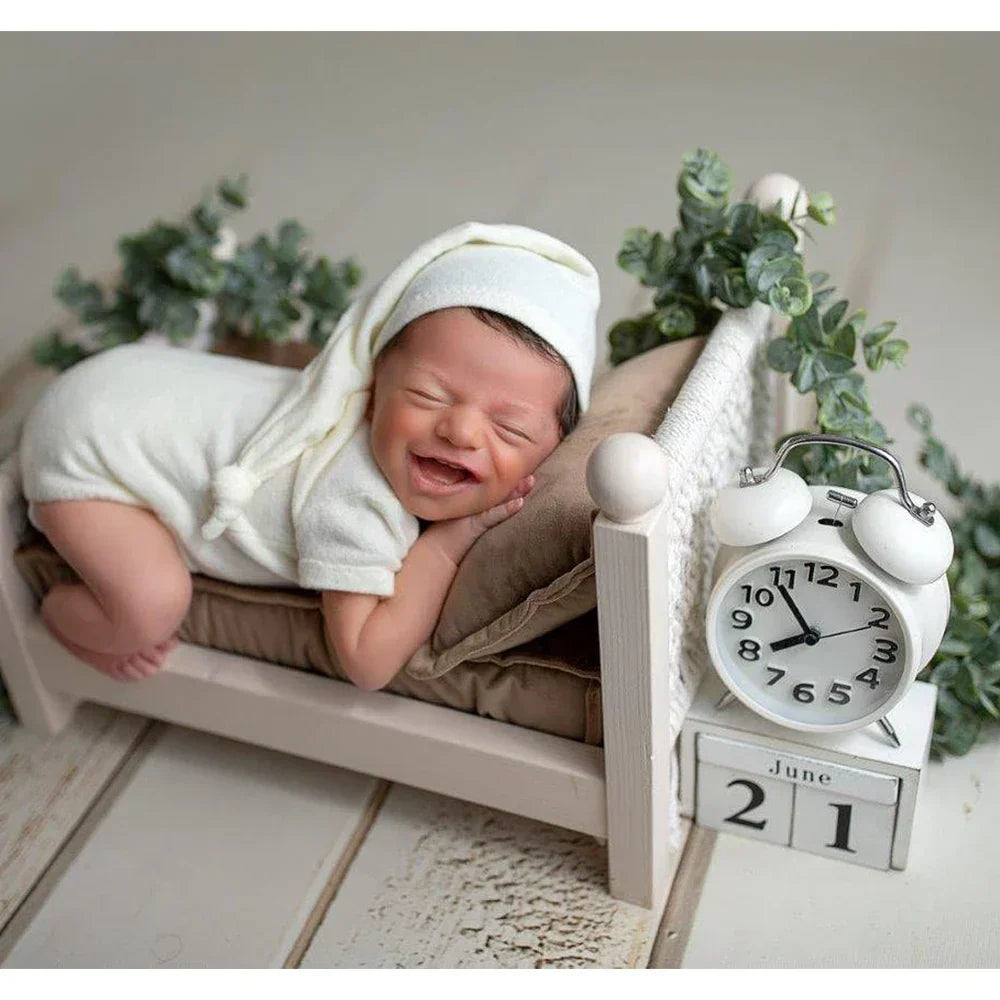 Newborn Photography Props Posing Pillow Cushion Set Velvet Shoots Mini Bed Basket Mattress Cover for Photoshoot Poser Pet Pod