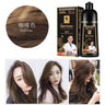 Organic Permanent Hair Shampoo to Dye canas Women Men 500ml Hair Dye Plant Essence Hair Colorng CreamCover Dye Shampoo