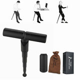 Outdoor Adjustable Folding Chair Queuing Artifact Travel Seat Portable Telescopic Stool Outdoor Camping Rest Body Support Frame
