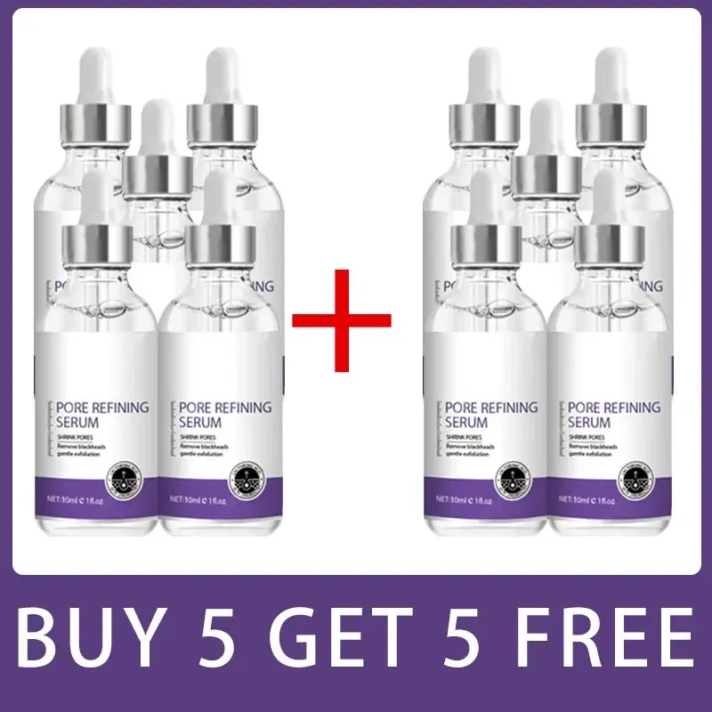Pore Skin Care Serum Facial Essence for Shrinking Pores Relieving Dryness Moisturizing Oil Control Firming