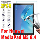 (Pack of 2) Tempered Glass Tablet Screen Protector for Huawei MediaPad 10.4 Pro 10.8 T3 T5 T8 T10 T10S M5 M6