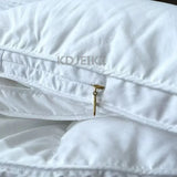 KDJEIKZ Winter Cotton Goose Down Quilt Five-Star Hotel Duvet Super Soft Fluffy Queen King Full Size Four Seasons Duvets Blanket