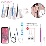 Smart Visual Earpick Endoscope Spoon Ear Cleaner Camera Otoscope Ear Wax Remover Earwax Removal Tool Support Android PC Type-c