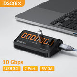 IDsonix USB Splitter USB 3.2 Hub 10Gbps Type C Adapter Multi Ports USB 3.0 Docking Station Hub for Surface Macbook Laptop PC Hub