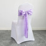 (Pack of 50) Wholesale 10/ Satin Chair Bow Sashes Wedding Chair Knot Ribbon Ties For Party Event Hotel Banquet Supplies Home Decorations