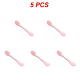 (Pack of 10) 1~ Soft Silicone Washing Brush Remover Face Exfoliating Pore Cleaner Brush Soft Nose Brush Pore Cleaner Skin Care Massager