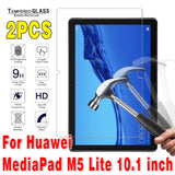 (Pack of 2) Tempered Glass Tablet Screen Protector for Huawei MediaPad 10.4 Pro 10.8 T3 T5 T8 T10 T10S M5 M6