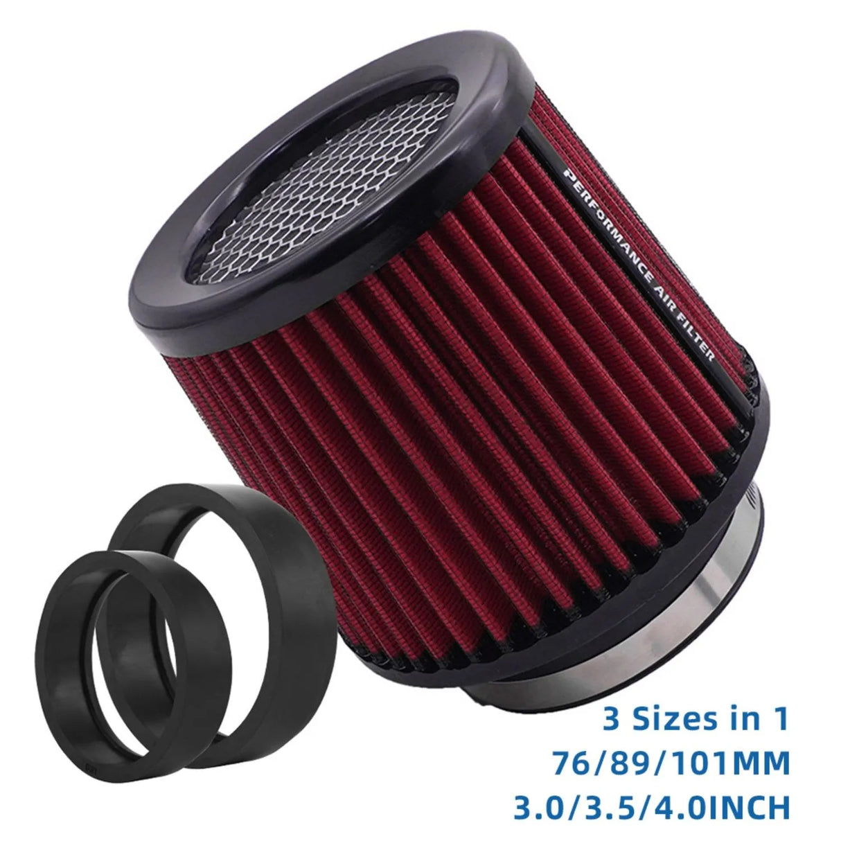 Air Filter Cold Intake Delivery Systems Sport Automobile Car Auto Admission Filters 80mm Racing Performances Kit 3.15 4inch
