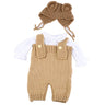 Doll Clothes for 55cm Dolls 22inch Doll's Clothing Sweater Dress Overall DIY Toy Dolls Outfit for Dolls Clothes Accessories
