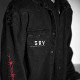 Mens Gym Fashion Denim Jacket Motorcycle Jeans Jackets Men Causal Cotton Black Sports Sweatshirt Fitness Man Outerwear Coat