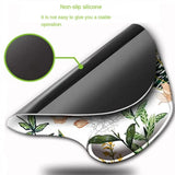 Silicone Wrist Rest Mouse Pad Ergonomic Hand Support Non Slip Gaming Mice Mat Home Office Table Mousepad For Laptop Computer