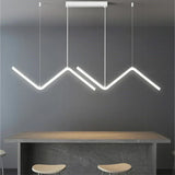 Modern LED Pendant Light Nodic Gold Hanging Chandelier For Tubular Restaurant Kitchen Office Coffee Indoor Decorative Lamps