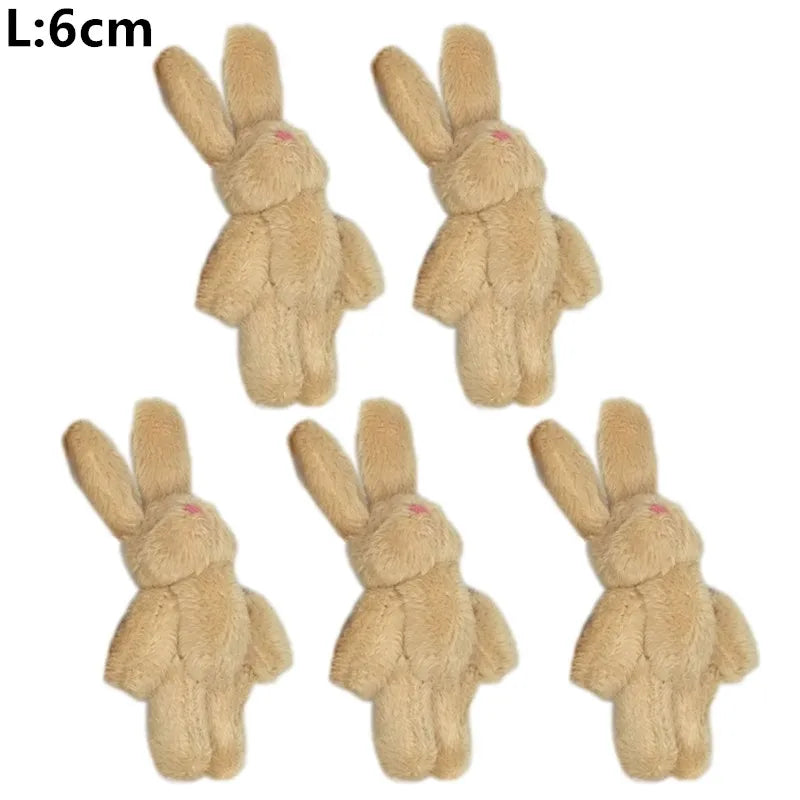 (Pack of 15) /10/ Kawaii Small Bears Plush Soft Toys Pearl Velvet Dolls Gifts Mini Teddy Bear for Key Ring Girl Gift Women Favorite