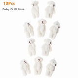 (Pack of 15) /10/ Kawaii Small Bears Plush Soft Toys Pearl Velvet Dolls Gifts Mini Teddy Bear for Key Ring Girl Gift Women Favorite