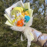 Christmas Gifts Cartoon Sanrio Plush Bouquet My Melody Kuromi Cinnamoroll Kt Cat Plush Doll Toy Valentine Graduation Gifts
