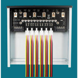 SATA15P hard disk power control switch for desktop computer front panel expansion with 6 ports for multiple systems